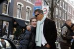 Amsterdam 26 februari 2022
Emile Ratelband met zijn dochter op de pc hooftstraat