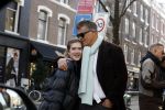 Amsterdam 26 februari 2022
Emile Ratelband met zijn dochter op de pc hooftstraat