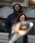 Amsterdam 26 februari 2022
Glen Faria met zijn partner Myrthe Graanboom in Amsterdam zuid