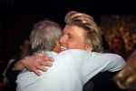 Amsterdam 22 februari 2022
Hans Klok viert zijn 53e verjaardag in the Harbour Club. Later op de avond vraagt hij zijn partner Dann v Ling ten huwelijk. hans met ex partner Frank