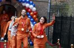 Den Haag 22 februari 2022
De nederlandse medaille winnaars zijn te gast van Premier Mark Rutte voor een lunch in de ridderzaal.
Aanwezig oa Irene Schouten Suzanne Schulting Ireen Wust Thomas Krol Antoinette de Jong Marijke Groenewoud Selma Poutsma Yara v kerkhof Xandra Velzeboer Kimberley Bos Patrick Roest en Kjeld Nuis