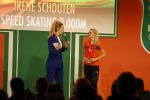 Schiphol 21 februari 2022
De olympische sporters en medaille winnaars komen terug uit Peking en worden gehuldigd in het Hilton Hotel. Irene Schouten