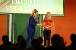 Schiphol 21 februari 2022
De olympische sporters en medaille winnaars komen terug uit Peking en worden gehuldigd in het Hilton Hotel. Irene Schouten