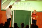 Schiphol 21 februari 2022
De olympische sporters en medaille winnaars komen terug uit Peking en worden gehuldigd in het Hilton Hotel. Irene Schouten met partner vriend Verloofde Dirkjan Mak