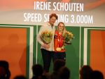 Schiphol 21 februari 2022
De olympische sporters en medaille winnaars komen terug uit Peking en worden gehuldigd in het Hilton Hotel. Irene Schouten met partner vriend Verloofde Dirkjan Mak