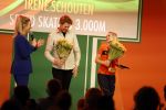 Schiphol 21 februari 2022
De olympische sporters en medaille winnaars komen terug uit Peking en worden gehuldigd in het Hilton Hotel. Irene Schouten met partner vriend Verloofde Dirkjan Mak