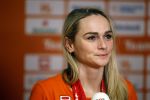 Schiphol 21 februari 2022
De olympische sporters en medaille winnaars komen terug uit Peking en worden gehuldigd in het Hilton Hotel. Irene Schouten