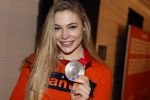 Schiphol 21 februari 2022
De olympische sporters en medaille winnaars komen terug uit Peking en worden gehuldigd in het Hilton Hotel. Jutta v Leerdam en vriendinnen