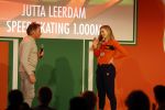 Schiphol 21 februari 2022
De olympische sporters en medaille winnaars komen terug uit Peking en worden gehuldigd in het Hilton Hotel. Jutta v leerdam met vader