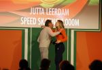 Schiphol 21 februari 2022
De olympische sporters en medaille winnaars komen terug uit Peking en worden gehuldigd in het Hilton Hotel. Jutta v leerdam met vader