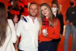Schiphol 21 februari 2022
De olympische sporters en medaille winnaars komen terug uit Peking en worden gehuldigd in het Hilton Hotel. Jutta v Leerdam met vriend Koen Verweij