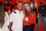 Schiphol 21 februari 2022
De olympische sporters en medaille winnaars komen terug uit Peking en worden gehuldigd in het Hilton Hotel. Jutta v Leerdam met vriend Koen Verweij
