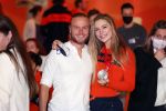 Schiphol 21 februari 2022
De olympische sporters en medaille winnaars komen terug uit Peking en worden gehuldigd in het Hilton Hotel. Jutta v Leerdam met vriend Koen Verweij