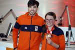 Schiphol 21 februari 2022
De olympische sporters en medaille winnaars komen terug uit Peking en worden gehuldigd in het Hilton Hotel. Kimberley Bos