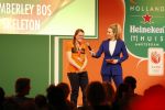 Schiphol 21 februari 2022
De olympische sporters en medaille winnaars komen terug uit Peking en worden gehuldigd in het Hilton Hotel. Kimberley Bos