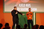 Schiphol 21 februari 2022
De olympische sporters en medaille winnaars komen terug uit Peking en worden gehuldigd in het Hilton Hotel. Kjeld Nuis en Rico Verhoeven