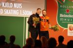 Schiphol 21 februari 2022
De olympische sporters en medaille winnaars komen terug uit Peking en worden gehuldigd in het Hilton Hotel. Kjeld Nuis en Rico Verhoeven