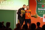 Schiphol 21 februari 2022
De olympische sporters en medaille winnaars komen terug uit Peking en worden gehuldigd in het Hilton Hotel. Kjeld Nuis en Rico Verhoeven