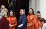 Den Haag 22 februari 2022
De nederlandse medaille winnaars zijn te gast bij Koning Willem Alexander en Koningin Maxima op paleis Noordeinde. Aanwezig oa Irene Schouten Suzanne Schulting Ireen Wust Thomas Krol Antoinette de Jong Marijke Groenewoud Selma Poutsma Yara v kerkhof Xandra Velzeboer Kimberley Bos Patrick Roest en Kjeld Nuis