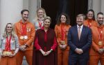 Den Haag 22 februari 2022
De nederlandse medaille winnaars zijn te gast bij Koning Willem Alexander en Koningin Maxima op paleis Noordeinde. Aanwezig oa Irene Schouten Suzanne Schulting Ireen Wust Thomas Krol Antoinette de Jong Marijke Groenewoud Selma Poutsma Yara v kerkhof Xandra Velzeboer Kimberley Bos Patrick Roest en Kjeld Nuis
