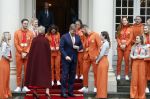 Den Haag 22 februari 2022
De nederlandse medaille winnaars zijn te gast bij Koning Willem Alexander en Koningin Maxima op paleis Noordeinde. Aanwezig oa Irene Schouten Suzanne Schulting Ireen Wust Thomas Krol Antoinette de Jong Marijke Groenewoud Selma Poutsma Yara v kerkhof Xandra Velzeboer Kimberley Bos Patrick Roest en Kjeld Nuis