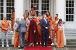 Den Haag 22 februari 2022
De nederlandse medaille winnaars zijn te gast bij Koning Willem Alexander en Koningin Maxima op paleis Noordeinde. Aanwezig oa Irene Schouten Suzanne Schulting Ireen Wust Thomas Krol Antoinette de Jong Marijke Groenewoud Selma Poutsma Yara v kerkhof Xandra Velzeboer Kimberley Bos Patrick Roest en Kjeld Nuis
