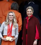 Den Haag 22 februari 2022
De nederlandse medaille winnaars zijn te gast bij Koning Willem Alexander en Koningin Maxima op paleis Noordeinde. Aanwezig oa Irene Schouten Suzanne Schulting Ireen Wust Thomas Krol Antoinette de Jong Marijke Groenewoud Selma Poutsma Yara v kerkhof Xandra Velzeboer Kimberley Bos Patrick Roest en Kjeld Nuis