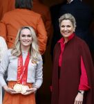 Den Haag 22 februari 2022
De nederlandse medaille winnaars zijn te gast bij Koning Willem Alexander en Koningin Maxima op paleis Noordeinde. Aanwezig oa Irene Schouten Suzanne Schulting Ireen Wust Thomas Krol Antoinette de Jong Marijke Groenewoud Selma Poutsma Yara v kerkhof Xandra Velzeboer Kimberley Bos Patrick Roest en Kjeld Nuis