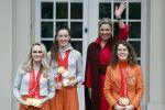 Den Haag 22 februari 2022
De nederlandse medaille winnaars zijn te gast bij Koning Willem Alexander en Koningin Maxima op paleis Noordeinde. Aanwezig oa Irene Schouten Suzanne Schulting Ireen Wust Thomas Krol Antoinette de Jong Marijke Groenewoud Selma Poutsma Yara v kerkhof Xandra Velzeboer Kimberley Bos Patrick Roest en Kjeld Nuis