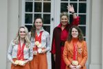 Den Haag 22 februari 2022
De nederlandse medaille winnaars zijn te gast bij Koning Willem Alexander en Koningin Maxima op paleis Noordeinde. Aanwezig oa Irene Schouten Suzanne Schulting Ireen Wust Thomas Krol Antoinette de Jong Marijke Groenewoud Selma Poutsma Yara v kerkhof Xandra Velzeboer Kimberley Bos Patrick Roest en Kjeld Nuis