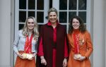 Den Haag 22 februari 2022
De nederlandse medaille winnaars zijn te gast bij Koning Willem Alexander en Koningin Maxima op paleis Noordeinde. Aanwezig oa Irene Schouten Suzanne Schulting Ireen Wust Thomas Krol Antoinette de Jong Marijke Groenewoud Selma Poutsma Yara v kerkhof Xandra Velzeboer Kimberley Bos Patrick Roest en Kjeld Nuis