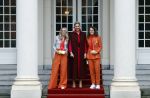 Den Haag 22 februari 2022
De nederlandse medaille winnaars zijn te gast bij Koning Willem Alexander en Koningin Maxima op paleis Noordeinde. Aanwezig oa Irene Schouten Suzanne Schulting Ireen Wust Thomas Krol Antoinette de Jong Marijke Groenewoud Selma Poutsma Yara v kerkhof Xandra Velzeboer Kimberley Bos Patrick Roest en Kjeld Nuis