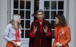 Den Haag 22 februari 2022
De nederlandse medaille winnaars zijn te gast bij Koning Willem Alexander en Koningin Maxima op paleis Noordeinde. Aanwezig oa Irene Schouten Suzanne Schulting Ireen Wust Thomas Krol Antoinette de Jong Marijke Groenewoud Selma Poutsma Yara v kerkhof Xandra Velzeboer Kimberley Bos Patrick Roest en Kjeld Nuis