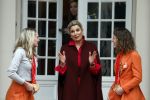 Den Haag 22 februari 2022
De nederlandse medaille winnaars zijn te gast bij Koning Willem Alexander en Koningin Maxima op paleis Noordeinde. Aanwezig oa Irene Schouten Suzanne Schulting Ireen Wust Thomas Krol Antoinette de Jong Marijke Groenewoud Selma Poutsma Yara v kerkhof Xandra Velzeboer Kimberley Bos Patrick Roest en Kjeld Nuis