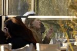 Amsterdam 27 februari 2022
Prinses Eloise op terras in Amsterdam zuid.