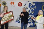 Wateringen 17 februari 2022
Rene Froger krijgt cheque van Douwe Egberts voor de voedselbank.