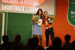 Schiphol 21 februari 2022
De olympische sporters en medaille winnaars komen terug uit Peking en worden gehuldigd in het Hilton Hotel. Suzanne Schulting met moeder