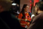 Schiphol 21 februari 2022
De olympische sporters en medaille winnaars komen terug uit Peking en worden gehuldigd in het Hilton Hotel. Suzanne Schulting