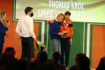 Schiphol 21 februari 2022
De olympische sporters en medaille winnaars komen terug uit Peking en worden gehuldigd in het Hilton Hotel. Thomas Krol met zijn vader