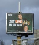 Amsterdam 17 februari 2022
Abri Toto met Wilfred Genee en Dick Advocaat