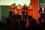 Schiphol 21 februari 2022
De olympische sporters en medaille winnaars komen terug uit Peking en worden gehuldigd in het Hilton Hotel. Yara van Kerkhof, Selma Poutsma, Suzanne Schulting en Xandra Velzeboer