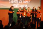 Schiphol 21 februari 2022
De olympische sporters en medaille winnaars komen terug uit Peking en worden gehuldigd in het Hilton Hotel. Yara van Kerkhof, Selma Poutsma, Suzanne Schulting en Xandra Velzeboer