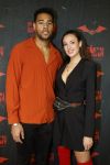 Amsterdam 28 februari 2022
Premiere Batman in Pathe Arena .
Zoe Ivory met vriend Julius Clay v Sauers