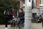 Amsterdam 8 maart 2023
Jacob Derwig leert zijn teksten terwijl hij door Amsterdam zuid fietst