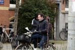 Amsterdam 8 maart 2023
Jacob Derwig leert zijn teksten terwijl hij door Amsterdam zuid fietst