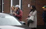 Wilnis 16 februari 2023
Andre Hazes krijgt de sleutel van zijn nieuwe huis nadat hij bij de Notaris is geweest.
Zij PAen neef Djarno waren er ook bij .