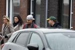 Wilnis 16 februari 2023
Andre Hazes krijgt de sleutel van zijn nieuwe huis nadat hij bij de Notaris is geweest.
Zij PAen neef Djarno waren er ook bij .