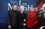 Amsterdam 5 maart 2023
Premiere les Miserables in Carre.
Anita Witzier met man