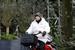 Amsterdam, 13 maart 2023
Chazia Mourali op de fiets in Amsterdam