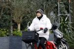 Amsterdam, 13 maart 2023
Chazia Mourali op de fiets in Amsterdam